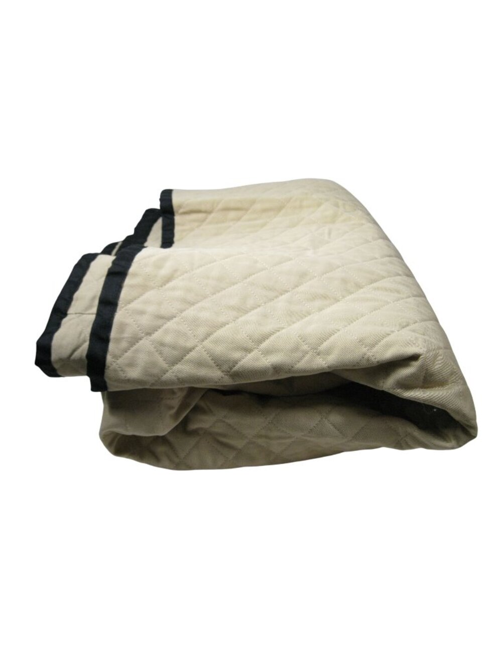 RLL Ralph Lauren Vintage Twin Comforter Quilted Blanket Trim 100 Cotton USA